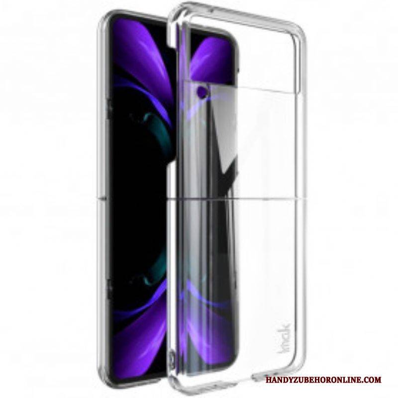 Hülle Für Samsung Galaxy Z Flip 3 5G Flip Case Kristall Imak