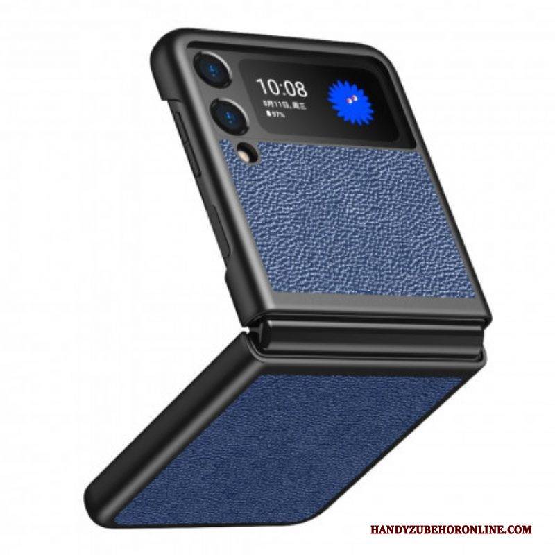 Hülle Für Samsung Galaxy Z Flip 3 5G Flip Case Stil: Lederdesign