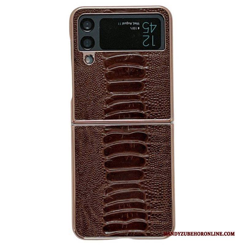 Hülle Für Samsung Galaxy Z Flip 4 Flip Case Krokodildesign