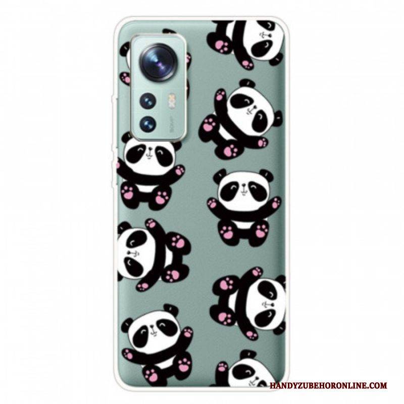 Hülle Für Xiaomi 12 Pro Kleine Pandas Aus Silikon