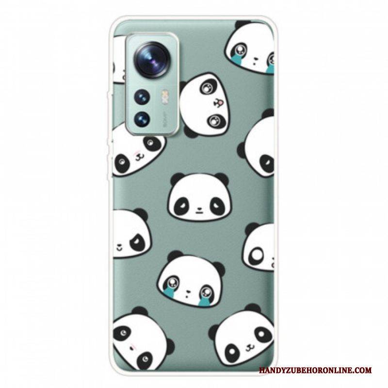 Hülle Für Xiaomi 12 Pro Pandaköpfe