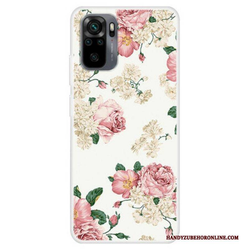 Hülle Für Xiaomi Redmi Note 10 / 10S Freiheitsblumen