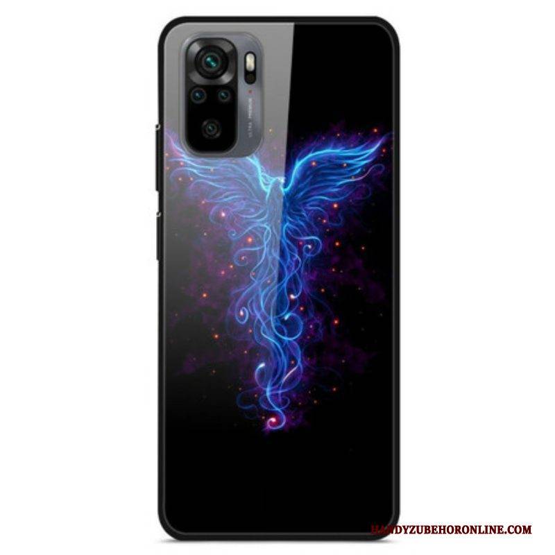 Hülle Für Xiaomi Redmi Note 10 / 10S Phoenix Gehärtetes Glas