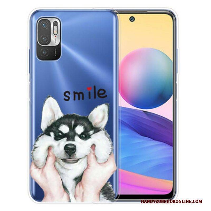 Hülle Für Xiaomi Redmi Note 10 5G Lächle Hund