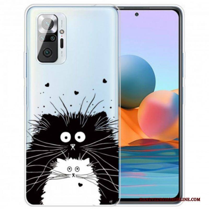 Hülle Für Xiaomi Redmi Note 10 Pro Schauen Sie Sich Die Katzen An