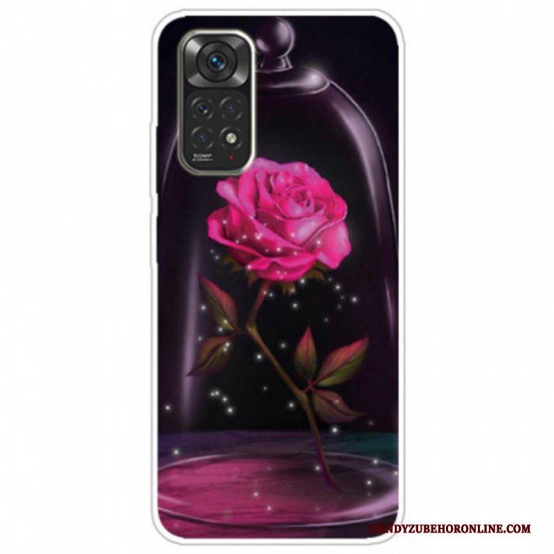 Hülle Für Xiaomi Redmi Note 11 / 11S Magisches Rosa