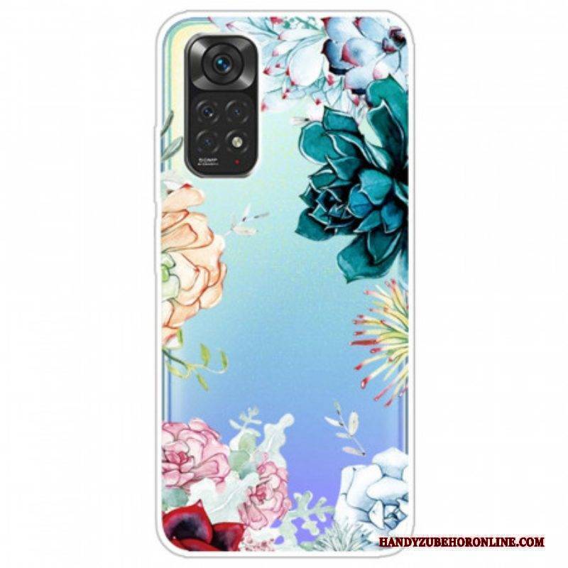 Hülle Für Xiaomi Redmi Note 11 Pro / 11 Pro 5G Aquarellblumen