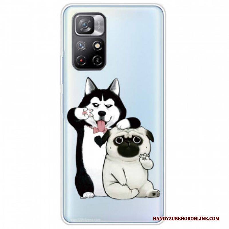Hülle Für Xiaomi Redmi Note 11 Pro Plus 5G Lustige Hunde