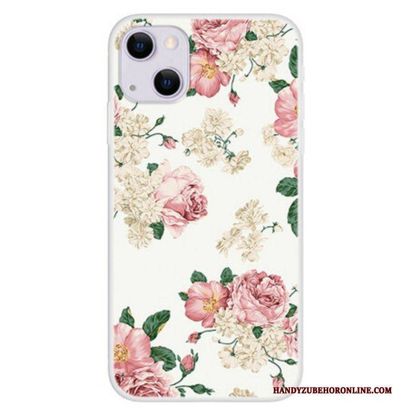 Hülle Für iPhone 13 Mini Freiheitsblumen