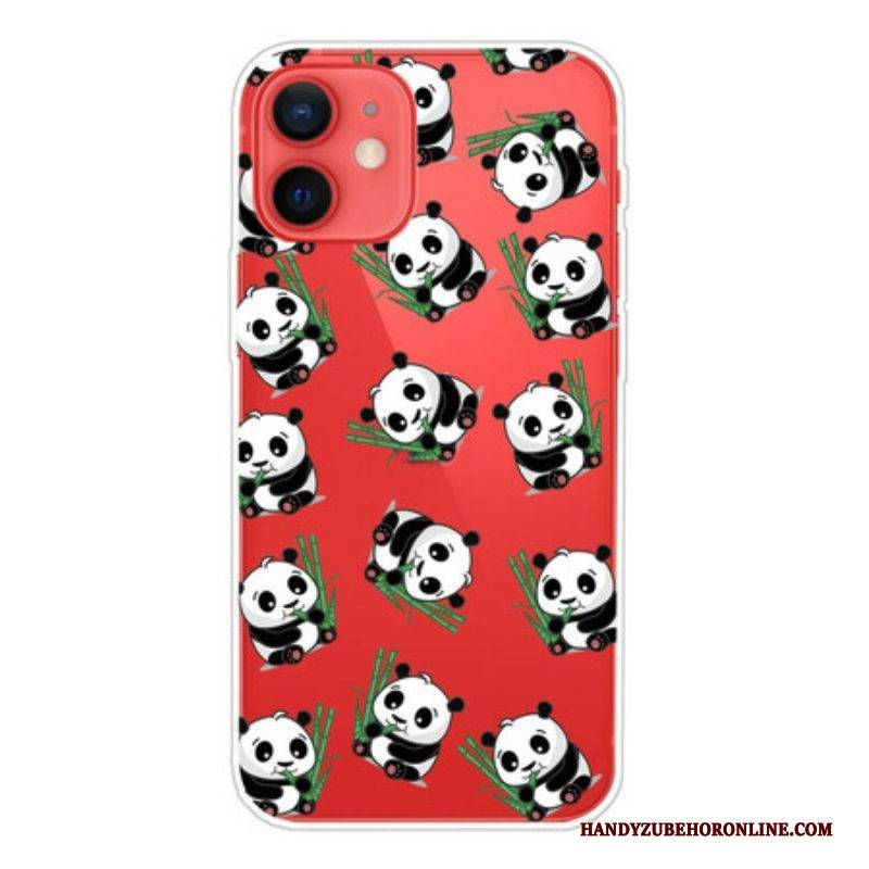 Hülle Für iPhone 13 Mini Kleine Pandas