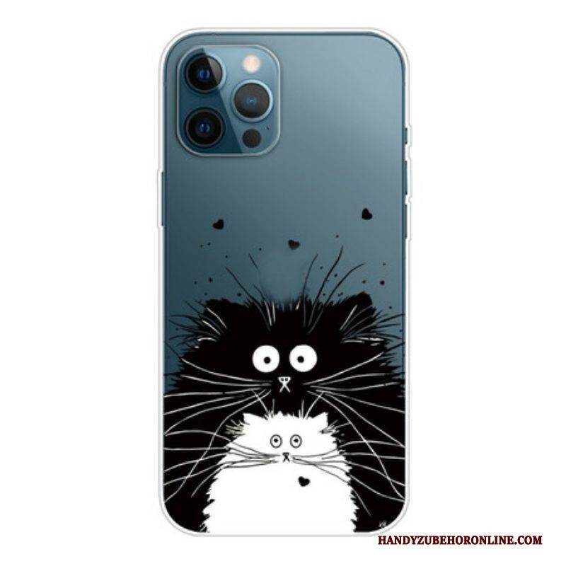 Hülle Für iPhone 13 Pro Max Schauen Sie Sich Die Katzen An