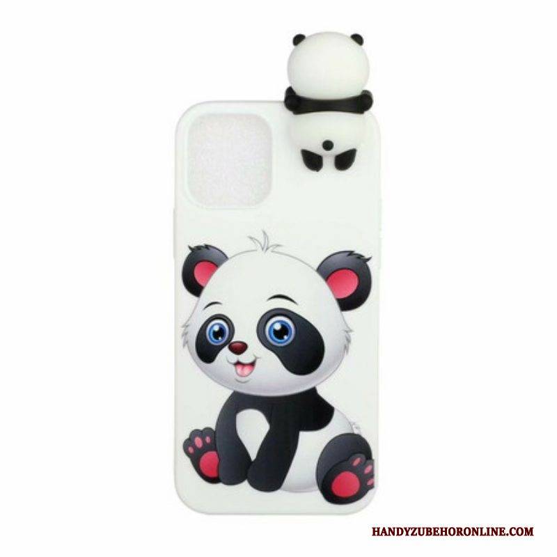 Hülle Für iPhone 13 Pro Max Süßer Panda 3d