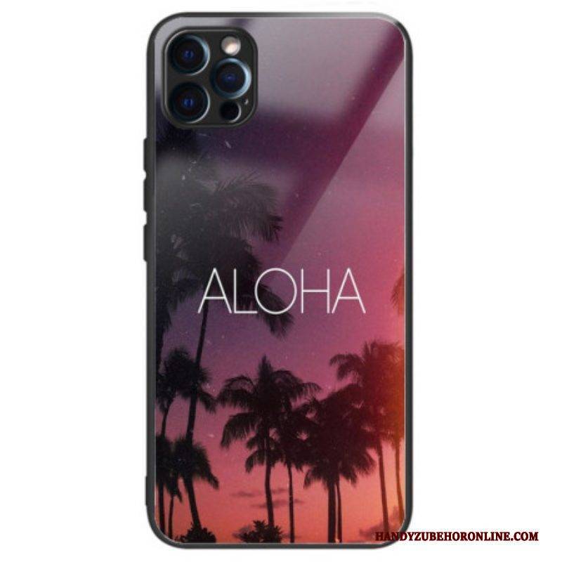 Hülle Für iPhone 14 Pro Max Aloha Gehärtetes Glas