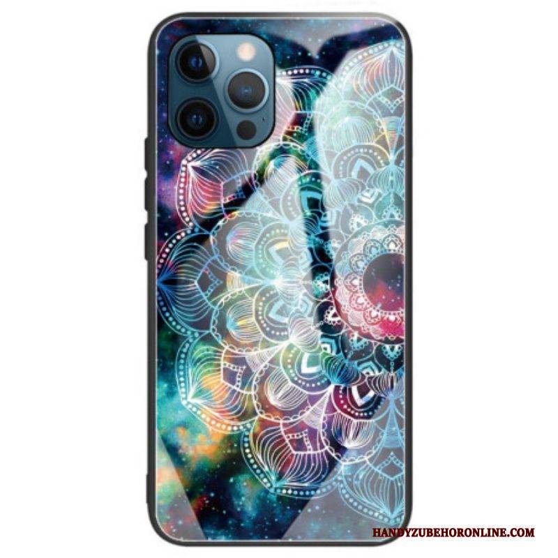 Hülle Für iPhone 14 Pro Max Mandala-gehärtetes Glas