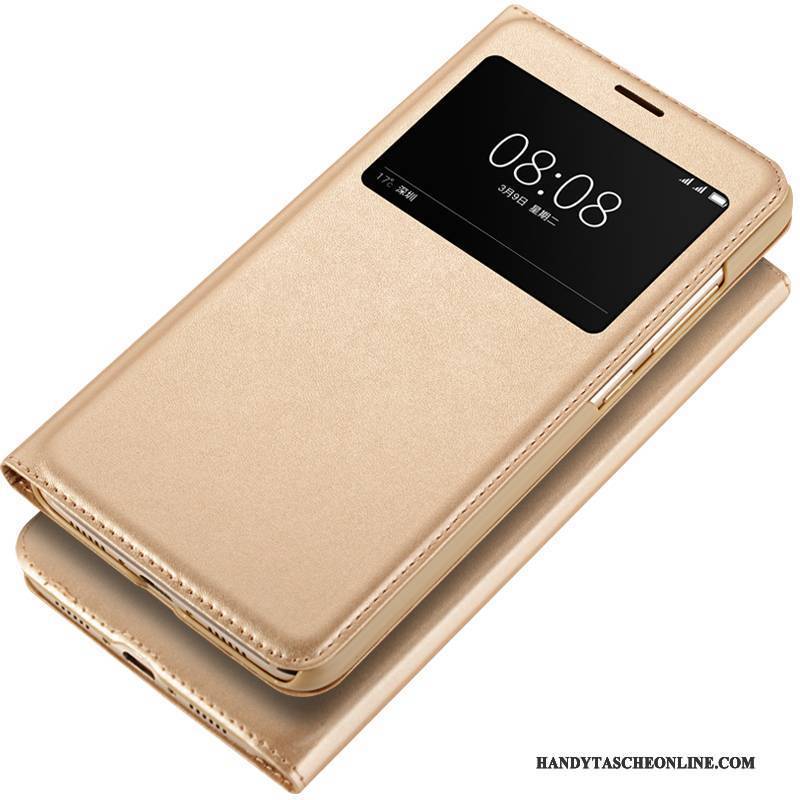 Hülle Huawei G9 Plus Schutz Gold Anti-sturz, Case Huawei G9 Plus Taschen Handyhüllen