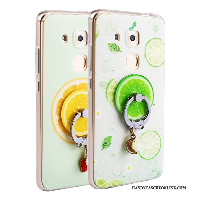 Hülle Huawei G9 Plus Taschen Grün Frucht, Case Huawei G9 Plus Schutz Anti-sturz Handyhüllen