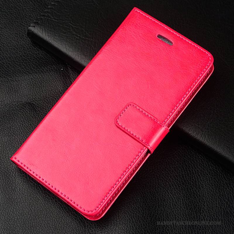 Hülle Huawei G9 Plus Weiche Trend Rot, Case Huawei G9 Plus Lederhülle Handyhüllen Niedliche