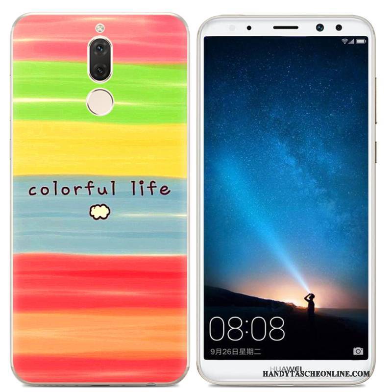 Hülle Huawei Mate 10 Lite Farbe Transparent Handyhüllen, Case Huawei Mate 10 Lite Schutz Trend