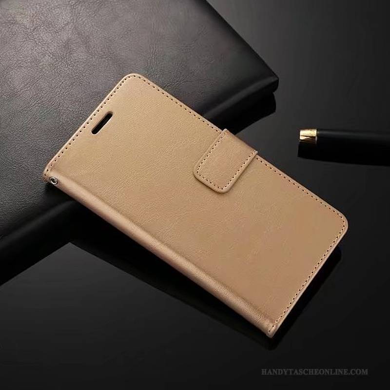 Hülle Huawei Mate 10 Lite Schutz Gold Jugend, Case Huawei Mate 10 Lite Lederhülle Handyhüllen Hängende Verzierungen