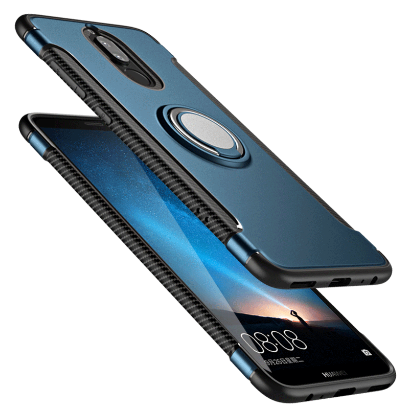 Hülle Huawei Mate 10 Lite Taschen Anti-sturz Dunkelblau, Case Huawei Mate 10 Lite Silikon Handyhüllen