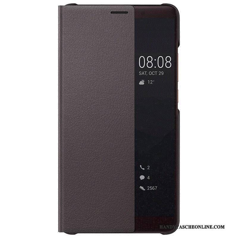 Hülle Huawei Mate 10 Pro Lederhülle Anti-sturz Handyhüllen, Case Huawei Mate 10 Pro Schutz