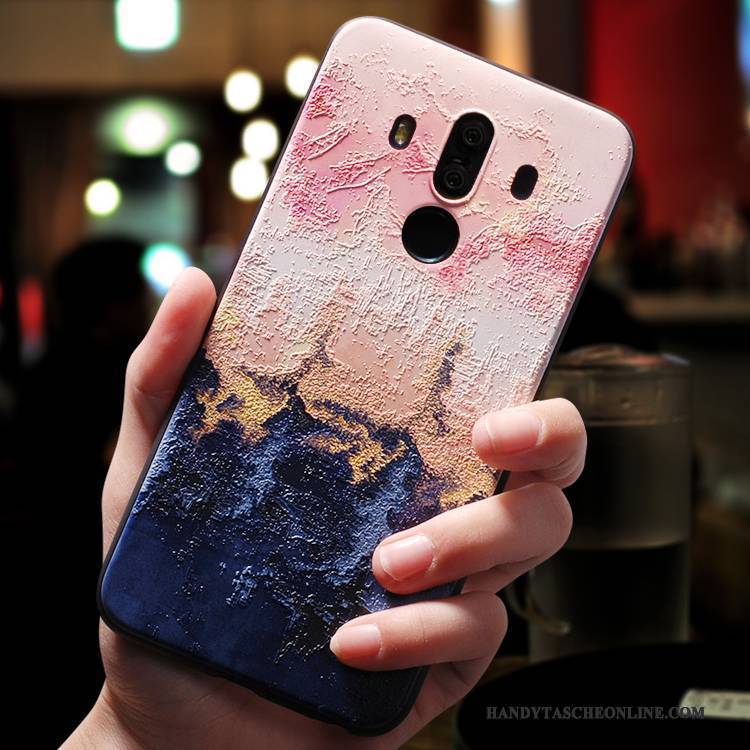 Hülle Huawei Mate 10 Silikon Anti-sturz Handyhüllen, Case Huawei Mate 10 Taschen Rosa Persönlichkeit