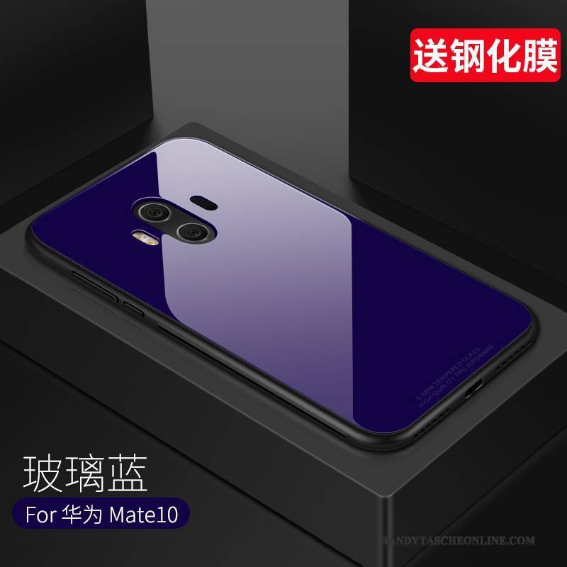 Hülle Huawei Mate 10 Taschen Handyhüllen Neu, Case Huawei Mate 10 Schutz Blau Anti-sturz