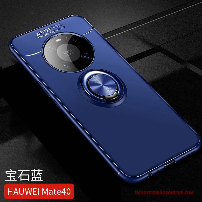 Hülle Huawei Mate 40 Schutz Magnetismus Nubuck, Case Huawei Mate 40 Taschen Schlank Anti-sturz