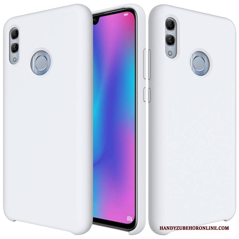 Hülle Huawei P Smart 2019 Weiche Jugend Weiß, Case Huawei P Smart 2019 Silikon Handyhüllen Nubuck