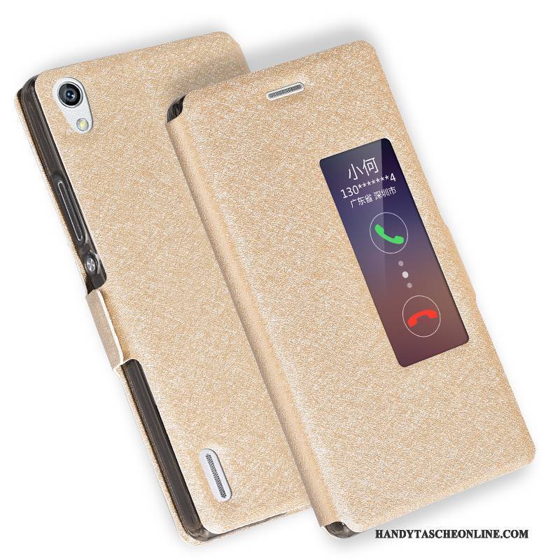 Hülle Huawei P10 Plus Folio Anti-sturz Gold, Case Huawei P10 Plus Weiche Trend Handyhüllen