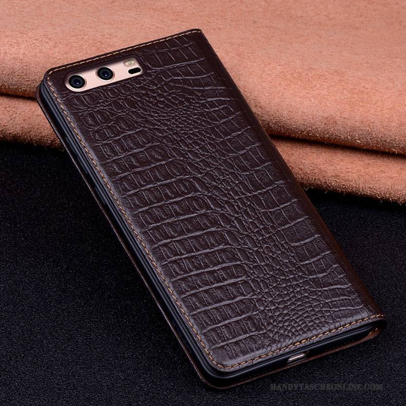 Hülle Huawei P10 Plus Leder Handyhüllen Anti-sturz, Case Huawei P10 Plus Folio