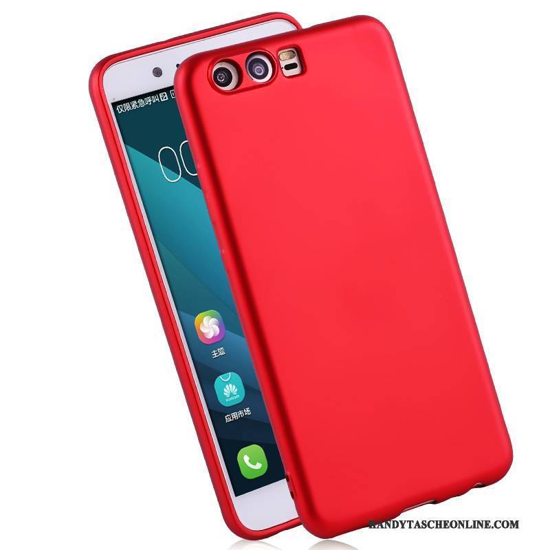 Hülle Huawei P10 Plus Schutz Hängende Verzierungen Rot, Case Huawei P10 Plus Taschen Handyhüllen Pu