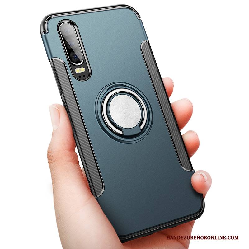 Hülle Huawei P30 Kreativ Nubuck Anti-sturz, Case Huawei P30 Taschen Einfach An Bord