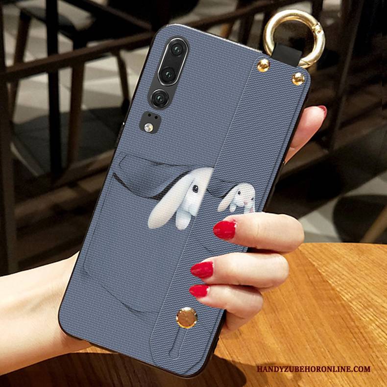 Hülle Huawei P30 Taschen Jugend Nubuck, Case Huawei P30 Weiche Anti-sturz Handyhüllen