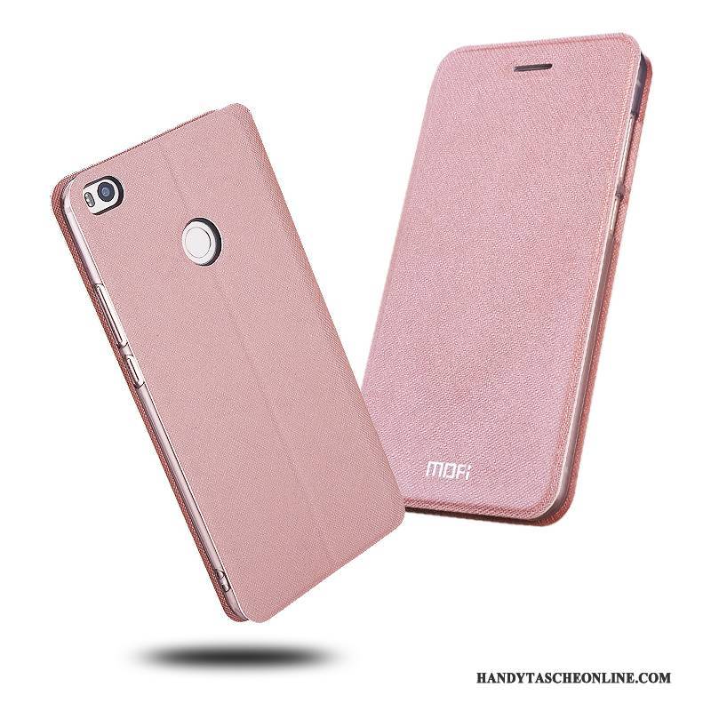 Hülle Mi Max 2 Weiche Rosa Anti-sturz, Case Mi Max 2 Lederhülle Handyhüllen Mini