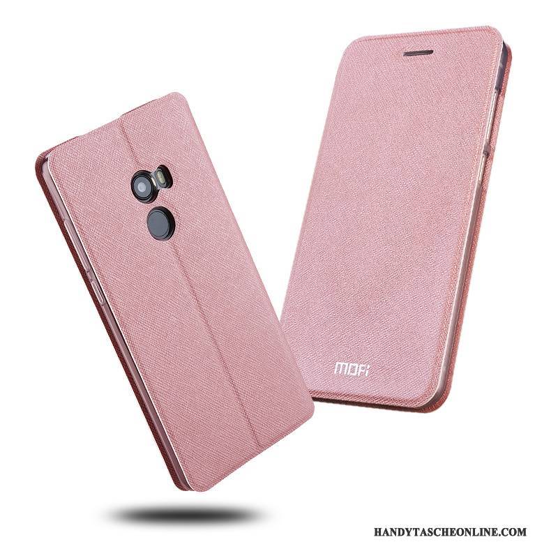 Hülle Mi Mix 2 Folio Mini Anti-sturz, Case Mi Mix 2 Taschen Rosa Handyhüllen