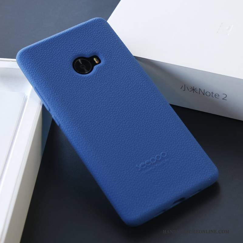 Hülle Mi Note 2 Silikon Blau Anti-sturz, Case Mi Note 2 Schutz Handyhüllen Mini