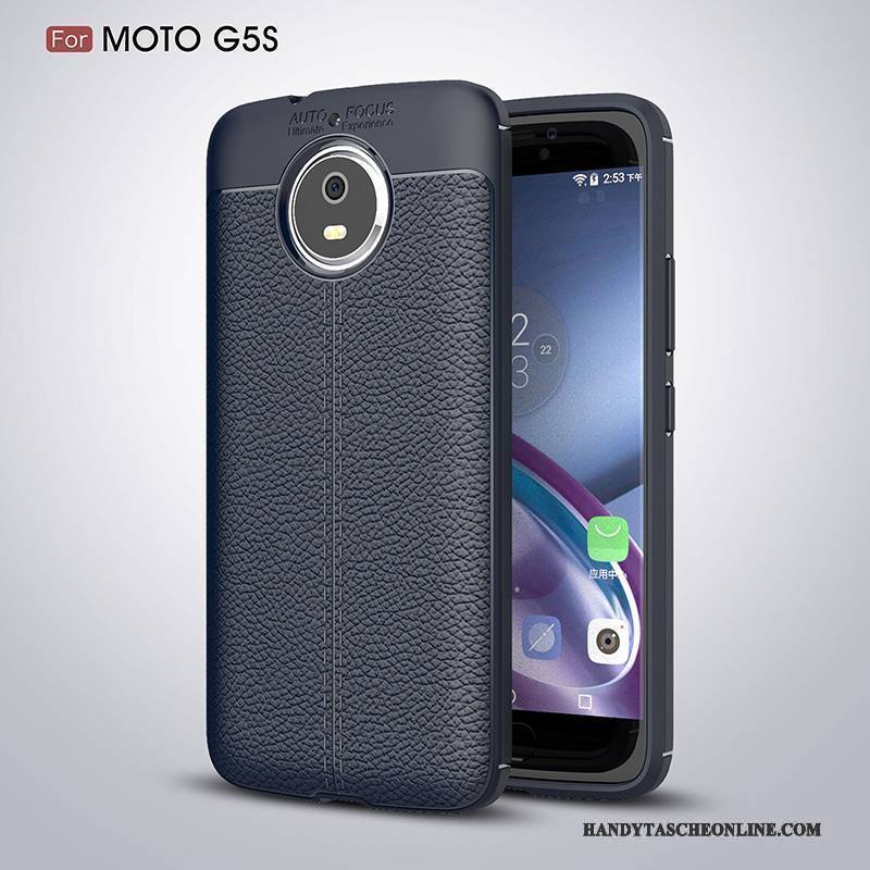 Hülle Moto G5s Silikon Anti-sturz Handyhüllen, Case Moto G5s Taschen Grün