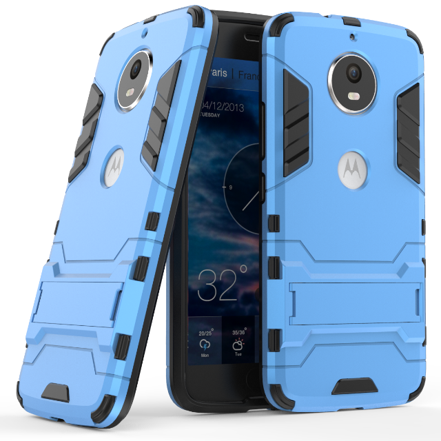 Hülle Moto G5s Taschen Grün Hellblau, Case Moto G5s Halterung Handyhüllen Anti-sturz