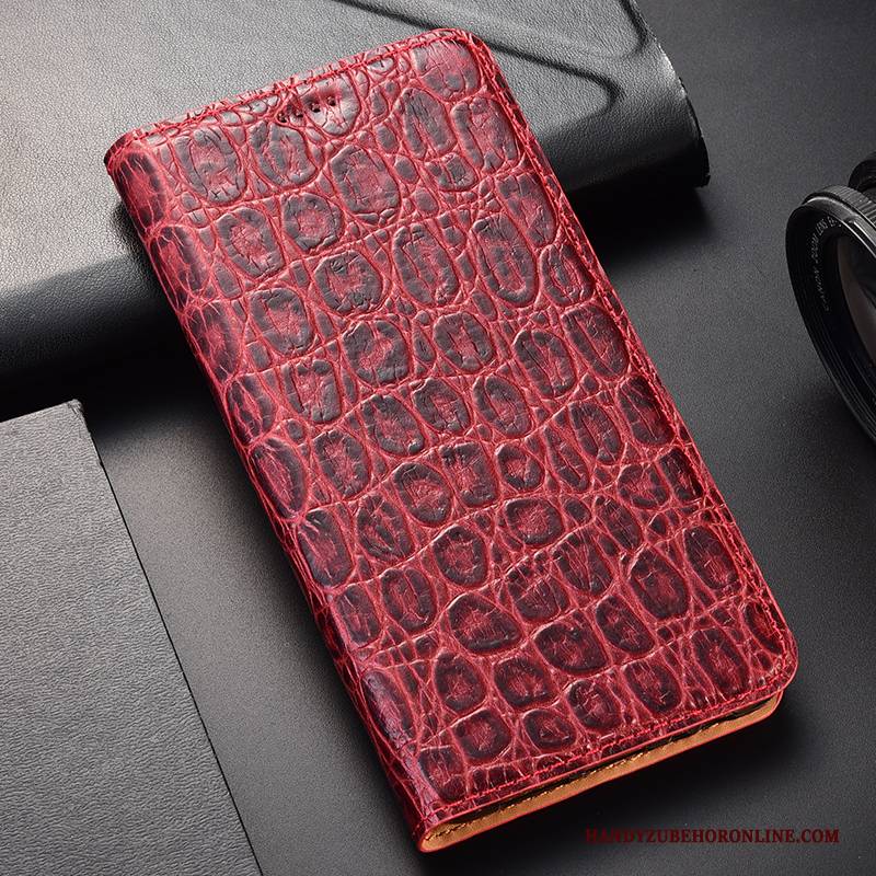 Hülle Moto G8 Schutz Handyhüllen Muster, Case Moto G8 Taschen Rot