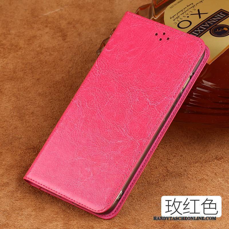 Hülle Redmi Note 5a Luxus Handyhüllen Business, Case Redmi Note 5a Folio Rosa Trendmarke