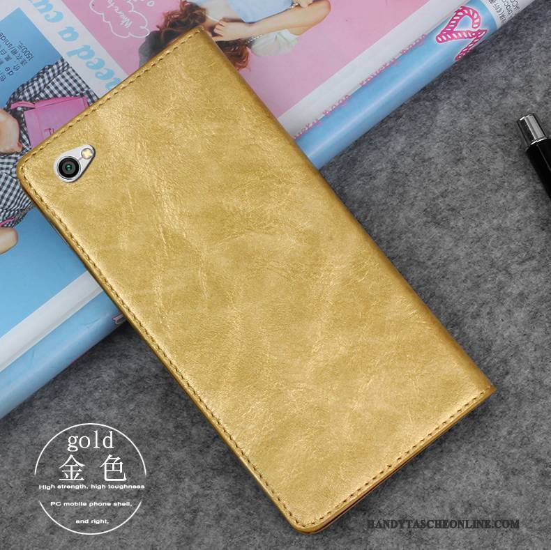 Hülle Redmi Note 5a Silikon Handyhüllen Anti-sturz, Case Redmi Note 5a Taschen Rot Gold