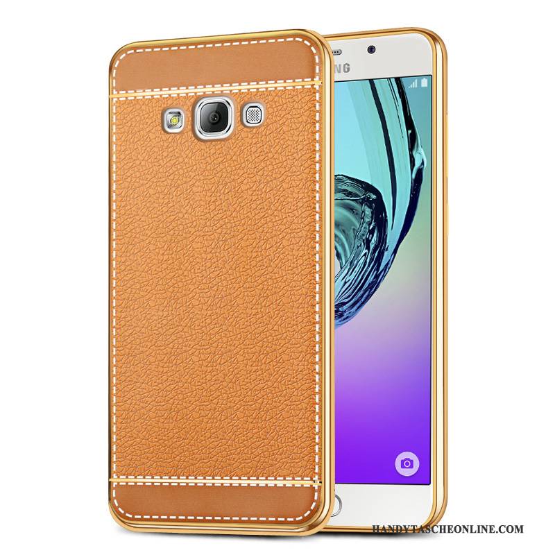 Hülle Samsung Galaxy A5 2015 Silikon Anti-sturz Gelb, Case Samsung Galaxy A5 2015 Schutz Lichtfarbe Handyhüllen