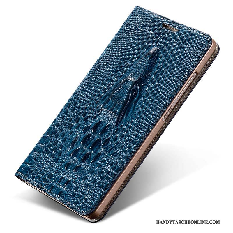 Hülle Samsung Galaxy A7 2015 Leder Gold Handyhüllen, Case Samsung Galaxy A7 2015 Folio Grün