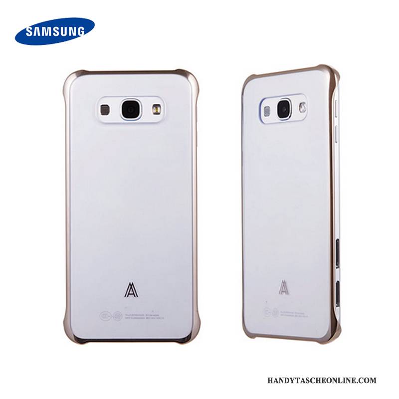 Hülle Samsung Galaxy A8 Taschen Anti-sturz Leicht, Case Samsung Galaxy A8 Schutz Transparent Silber