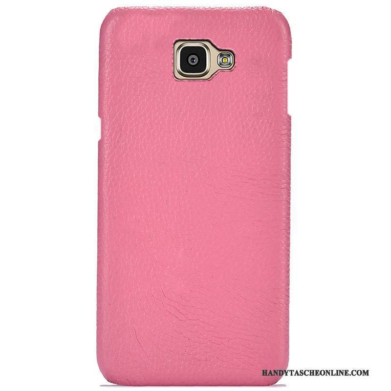 Hülle Samsung Galaxy A9 Schutz Rosa Hoch, Case Samsung Galaxy A9 Leder Anti-sturz Handyhüllen