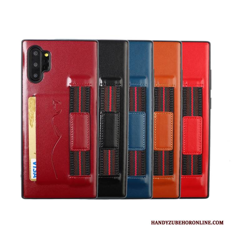 Hülle Samsung Galaxy Note 10+ Weiche Rot Karte, Case Samsung Galaxy Note 10+ Handyhüllen