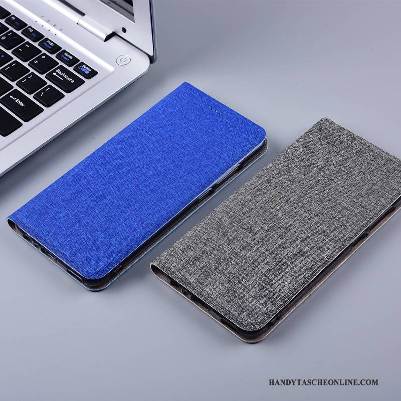 Hülle Samsung Galaxy Note 5 Folio Anti-sturz Blau, Case Samsung Galaxy Note 5 Schutz Handyhüllen Baumwolle Und Leinen