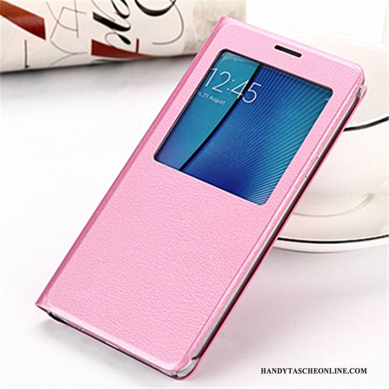Hülle Samsung Galaxy Note 5 Schutz Handyhüllen Rosa, Case Samsung Galaxy Note 5