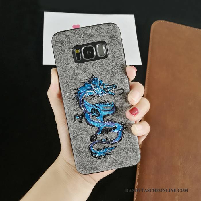 Hülle Samsung Galaxy Note 8 Luxus Handyhüllen Stickerei, Case Samsung Galaxy Note 8 Taschen Persönlichkeit Liebhaber